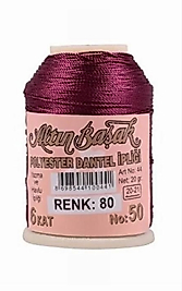 ALTINBAŞAK YAZMA OYA İPLİKLERİ RENK 80