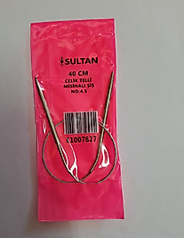 SULTAN MİSİNALI YUVARLAK ŞİŞ 40 CM 4.50 MM