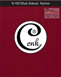 CENK YAZMA 90CM COLOR-1790 CANLI BORDO