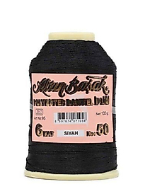 ALTINBAŞAK OYA İPİ 100 GR RENK SİYAH