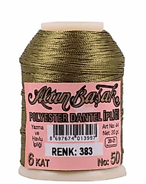 ALTINBAŞAK YAZMA OYA İPLİKLERİ RENK 383