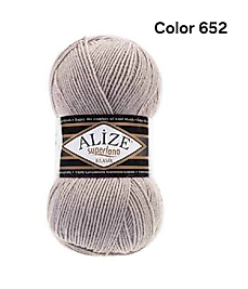 ALİZE SUPERLANA KLASİK COLOR 652-DUMAN