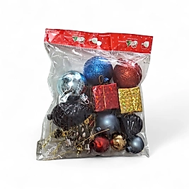 KIZILKAYA YILBAŞI AĞACI SÜSÜ KARIŞIK 12 PARÇA