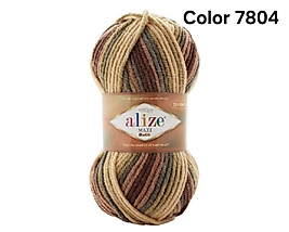 ALİZE MAXİ BATİK COLOR 7804