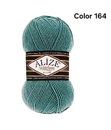 ALİZE SÜPERLANA KLASİK 164-AZUR