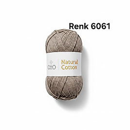 OTTO NATURAL COTTON İPİ RENK 6061 VİZON