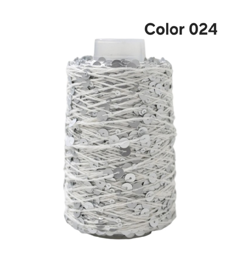 PULLU İP COLOR 024-BEYAZ GOLD