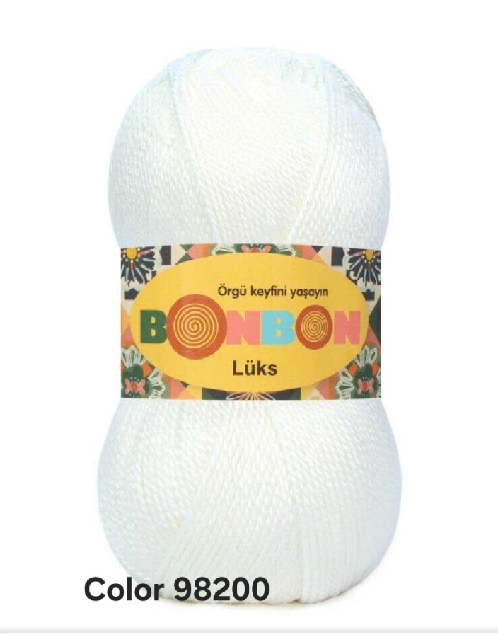 BONBON LUKS COLOR 98200-BEYAZ