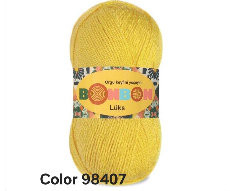 BONBON LUKS COLOR 98407-AÇIK SARI