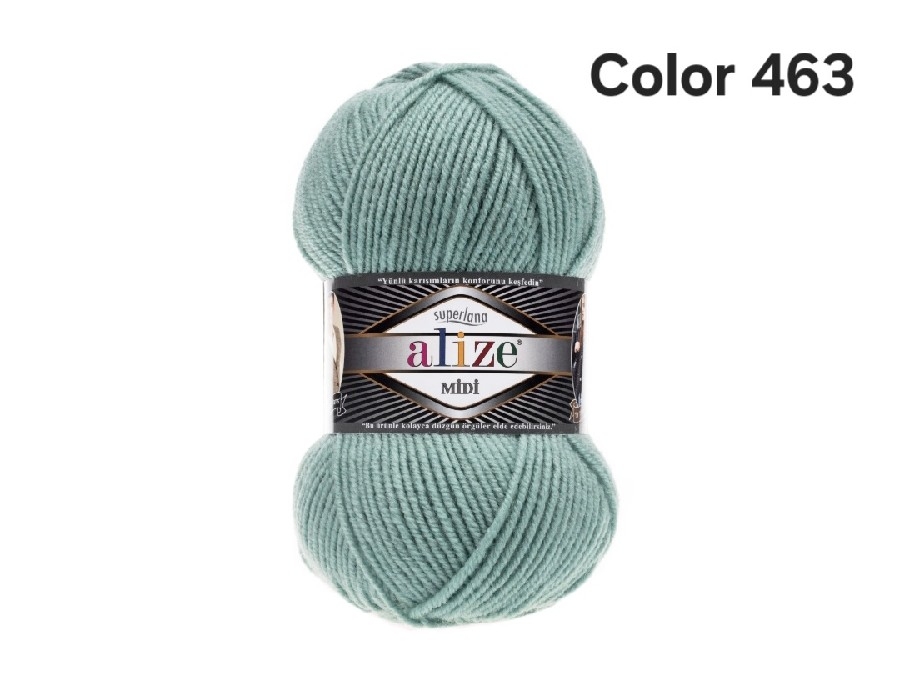 ALİZE SUPERLANA MİDİ COLOR 463-MİNT