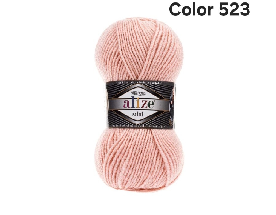ALİZE SUPERLANA MİDİ COLOR 523-KRİSTAL PEMBE