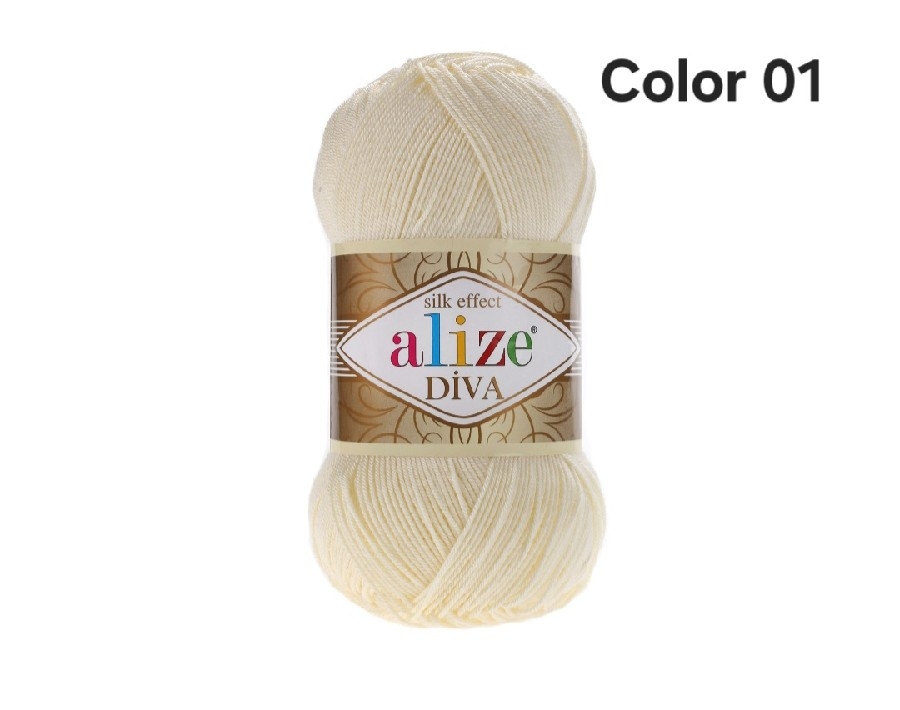 ALİZE DİVA COLOR 01-KREM