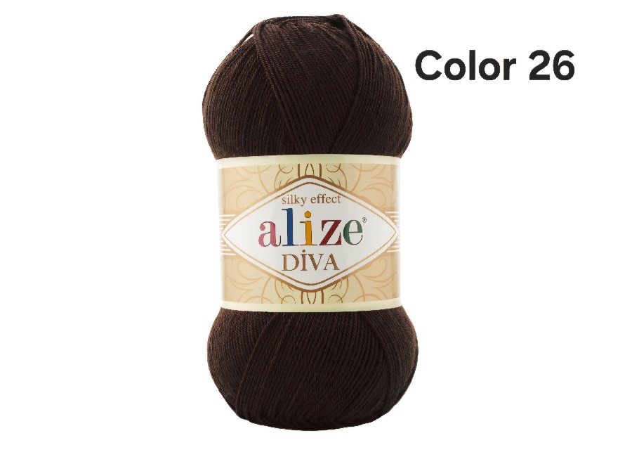 ALİZE DİVA COLOR 26-KAHVE