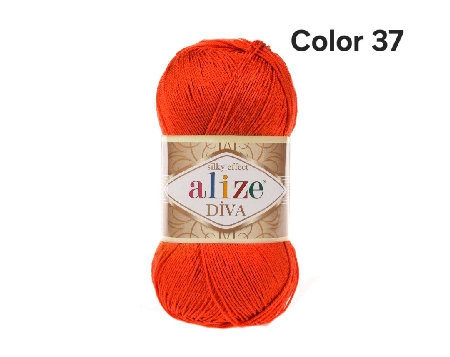 ALİZE DİVA COLOR 37-NAR ÇİÇEĞİ