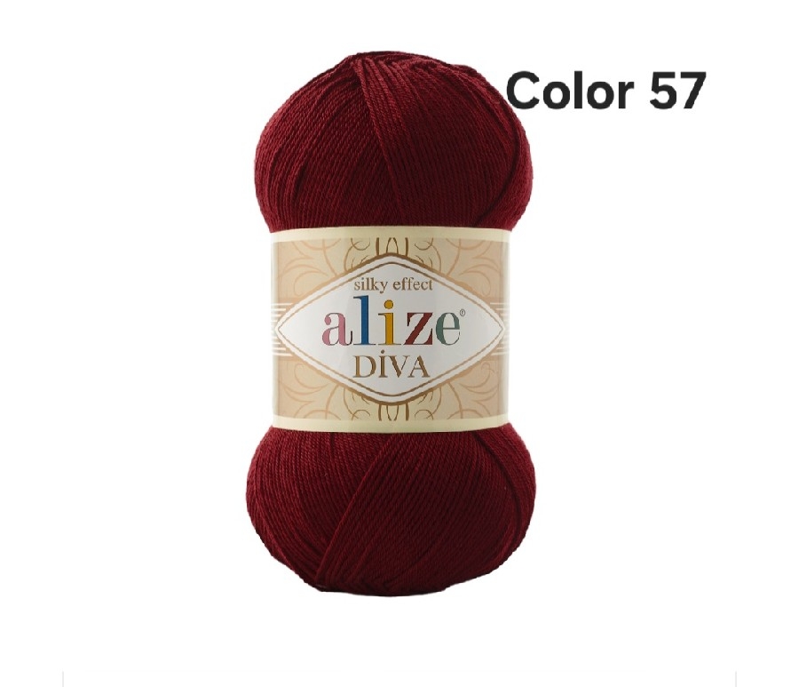 ALİZE DİVA COLOR 57-BORDO