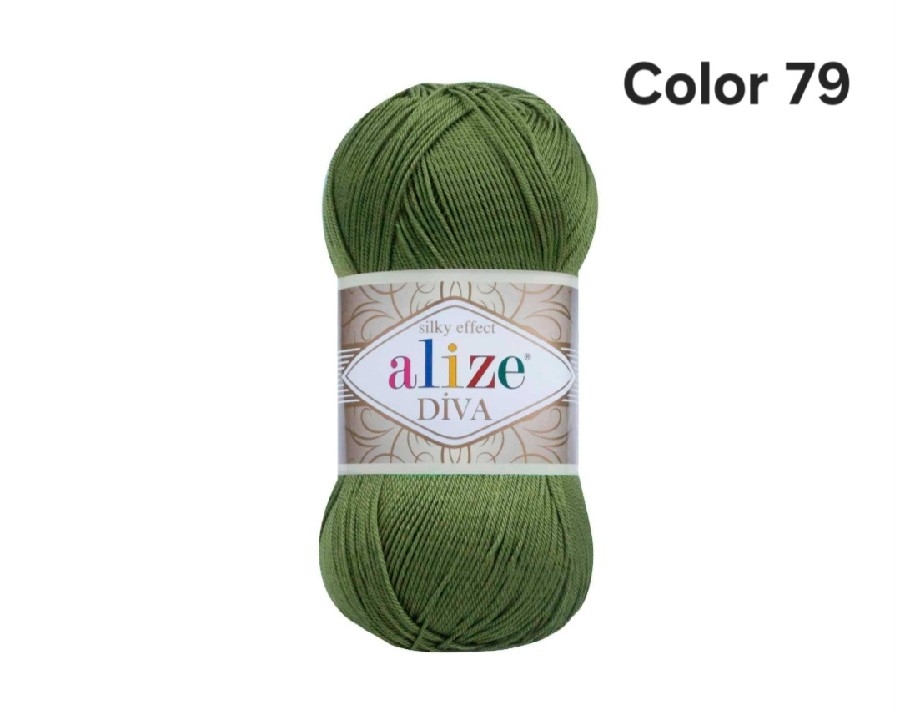 ALİZE DİVA COLOR 79-ÇAM YEŞİLİ