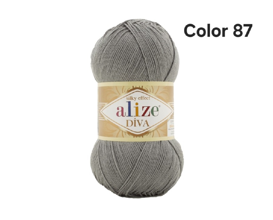 ALİZE DİVA COLOR 87-ORTA GRİ