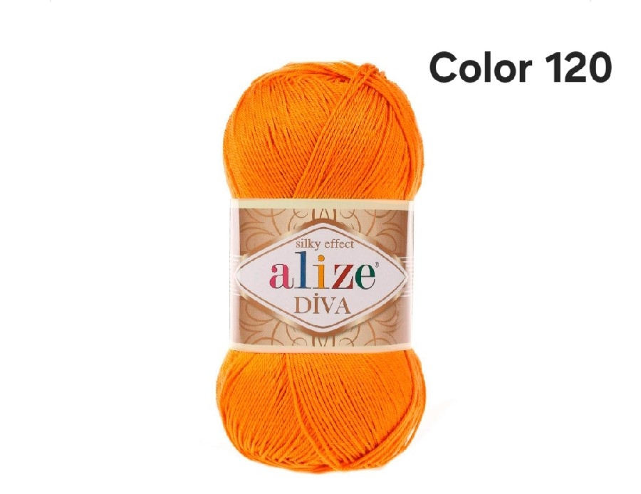 ALİZE DİVA COLOR 120-TURUNCU