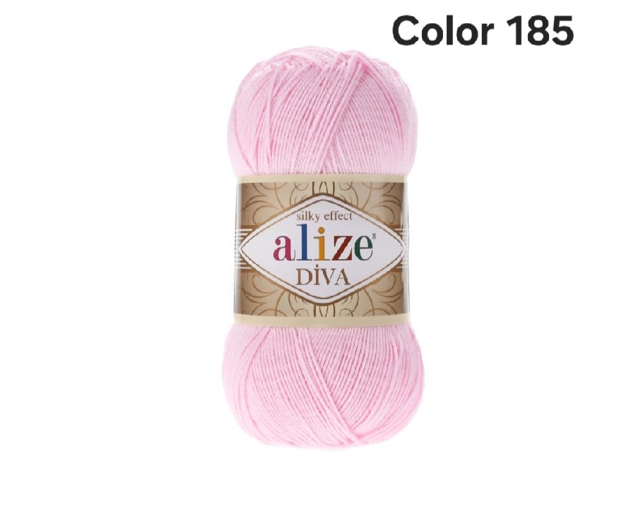 ALİZE DİVA COLOR 185-BEBEK PEMBESİ