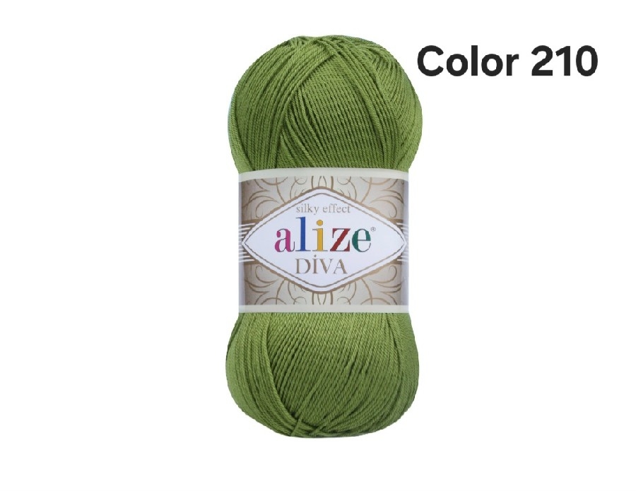ALİZE DİVA COLOR 210-YEŞİL