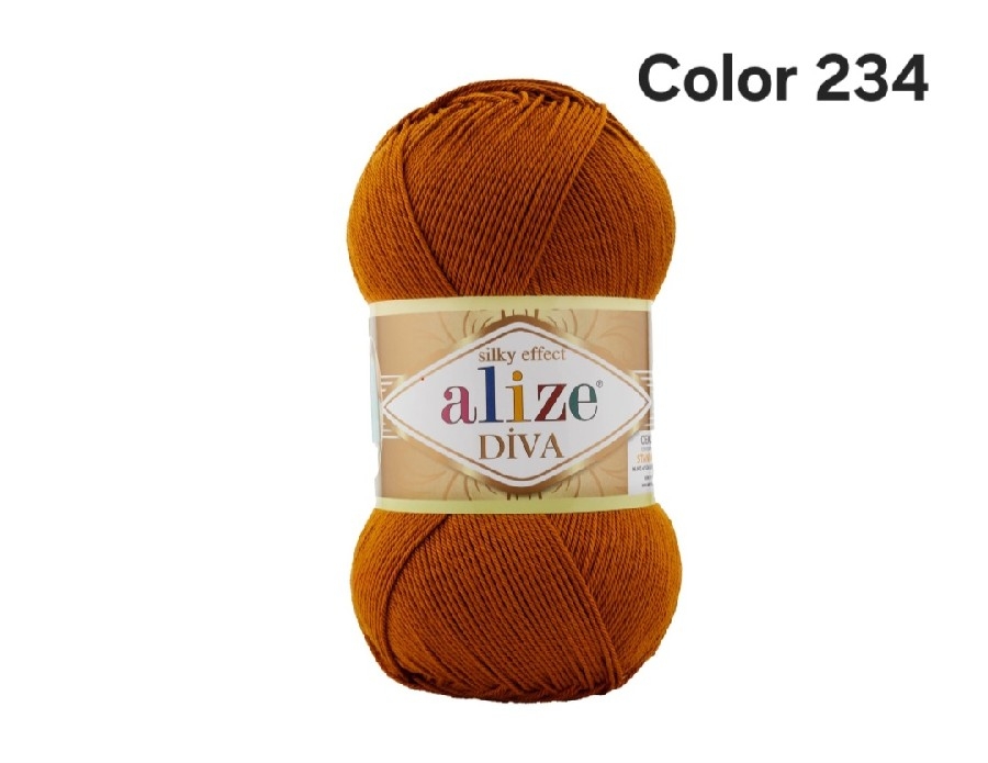 ALİZE DİVA COLOR 234-TÜTÜN