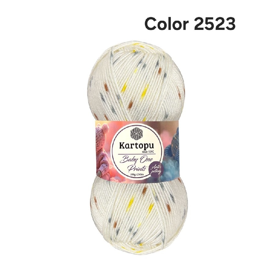 KARTOPU BABY ONE PRİNTS COLOR-2523