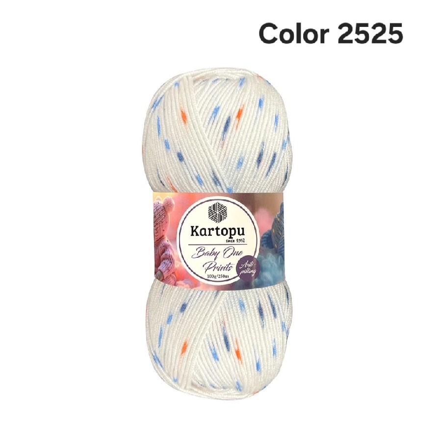 KARTOPU BABY ONE PRİNTS COLOR-2525