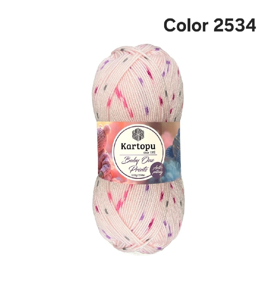 KARTOPU BABY ONE PRİNTS COLOR-2534