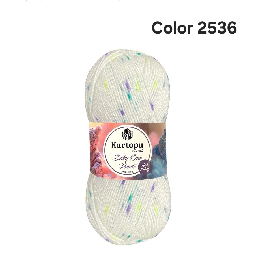 KARTOPU BABY ONE PRİNTS COLOR-2536