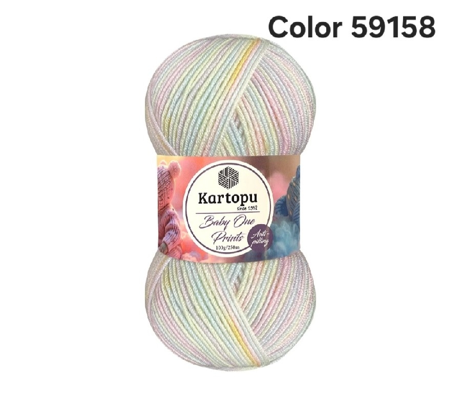 KARTOPU BABY ONE PRİNTS COLOR-59158
