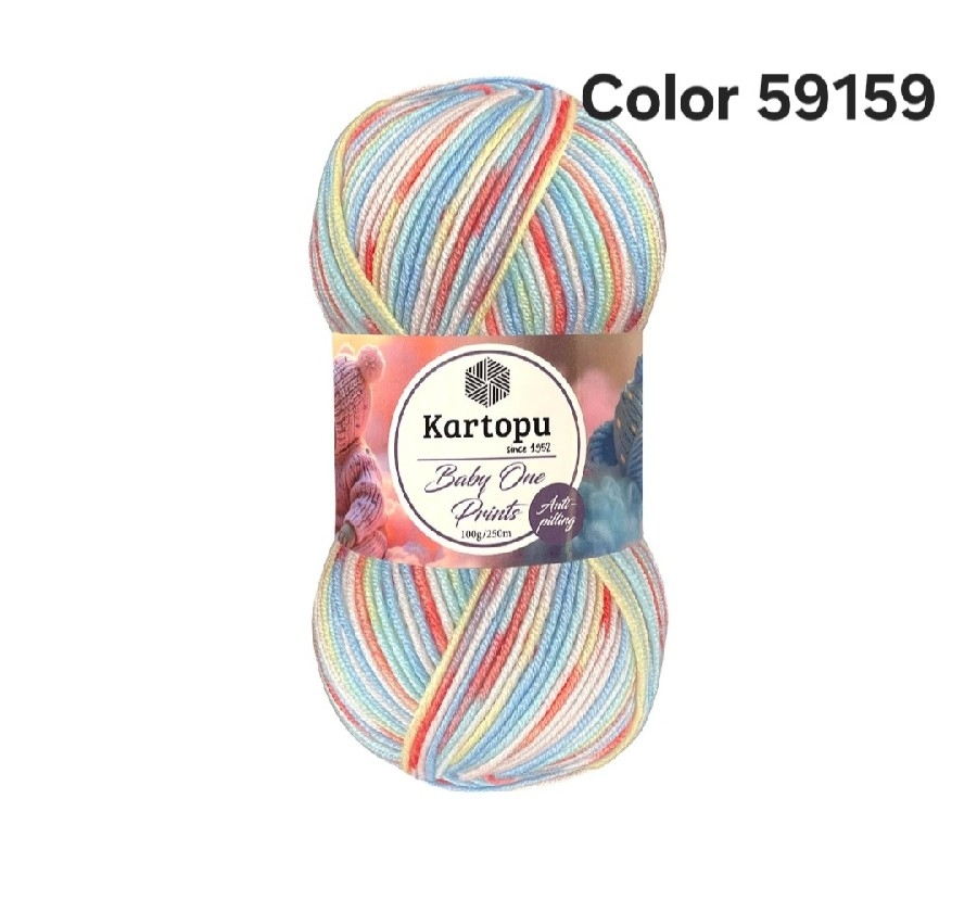 KARTOPU BABY ONE PRİNTS COLOR-59159