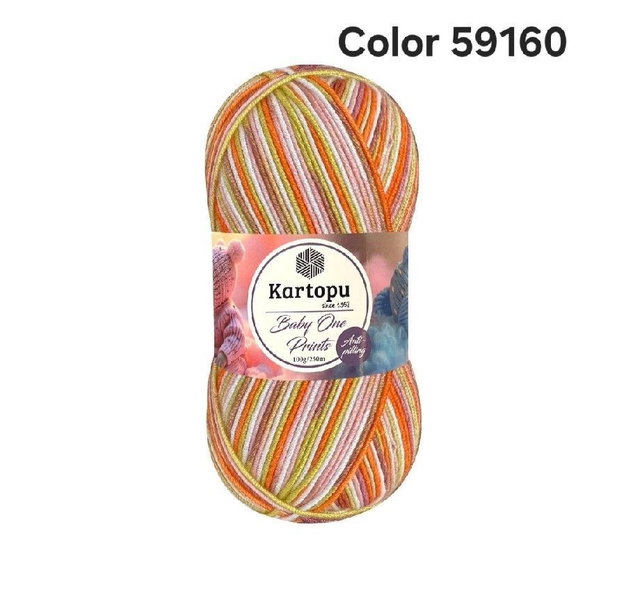 KARTOPU BABY ONE PRİNTS COLOR-59160