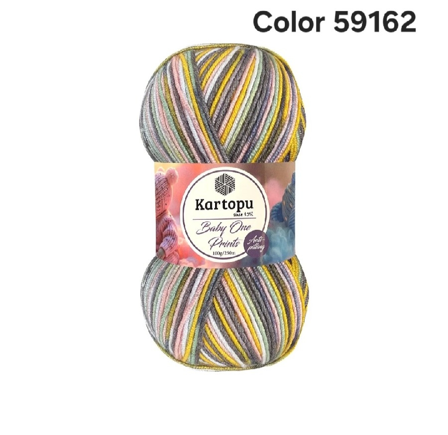 KARTOPU BABY ONE PRİNTS COLOR-59162