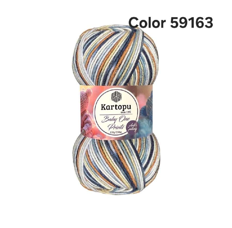 KARTOPU BABY ONE PRİNTS COLOR-59163
