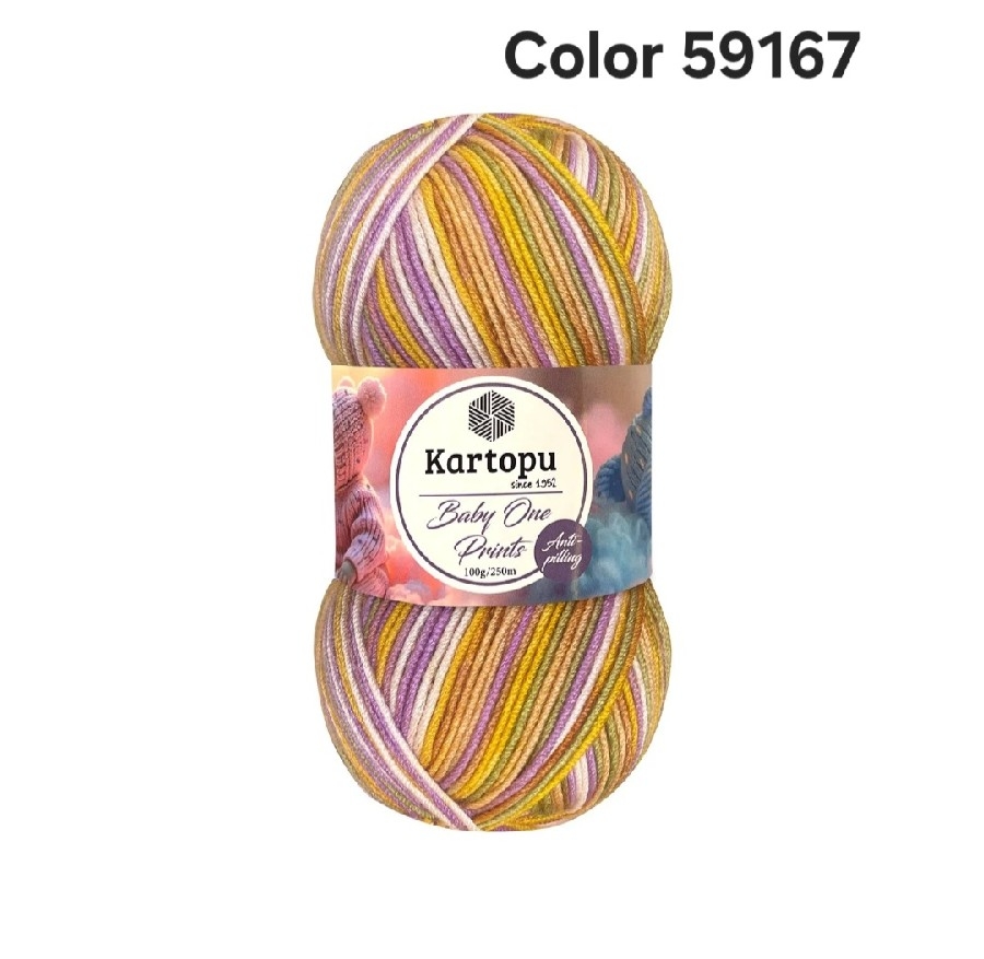 KARTOPU BABY ONE PRİNTS COLOR-59167