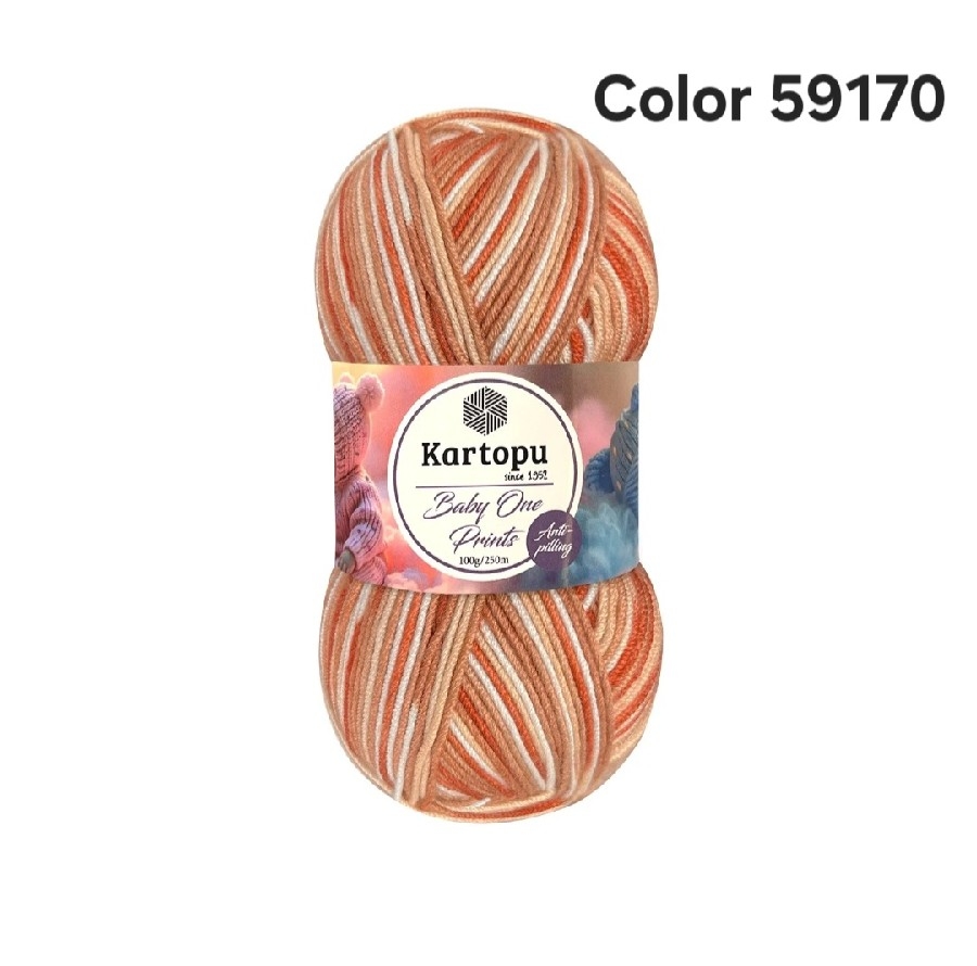 KARTOPU BABY ONE PRİNTS COLOR-59170