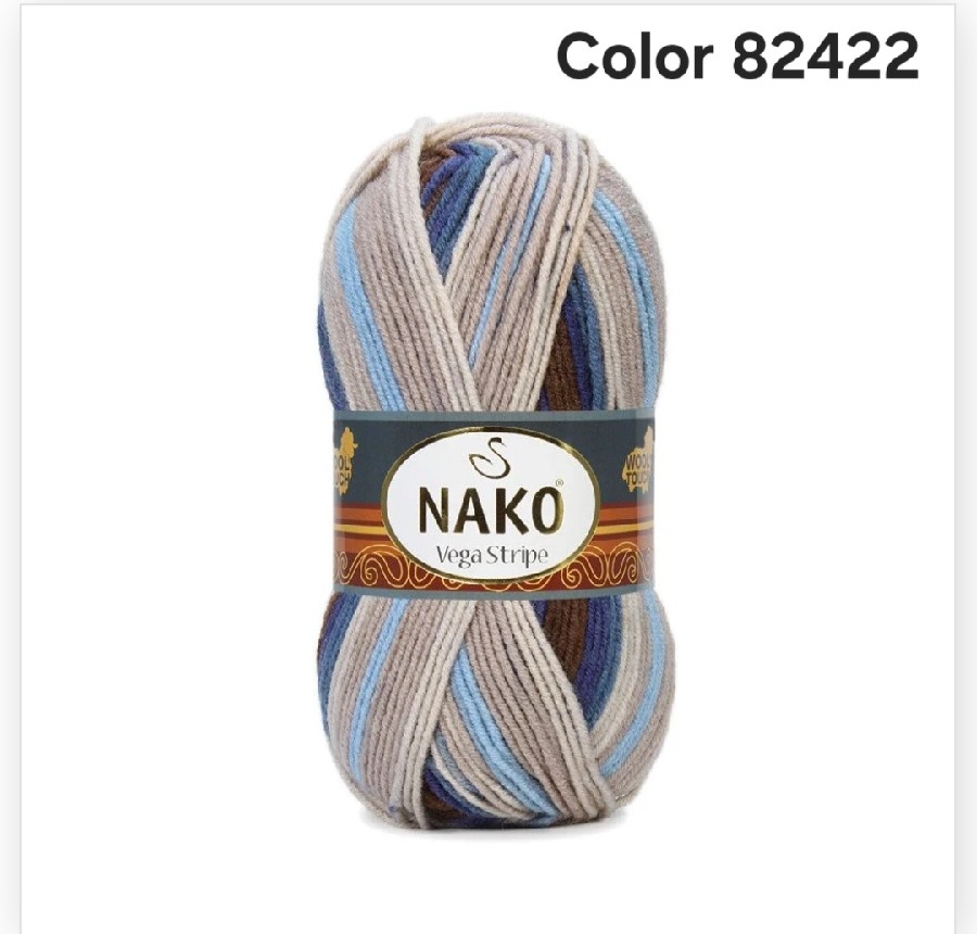 NAKO VEGA STRİPE COLOR 82422