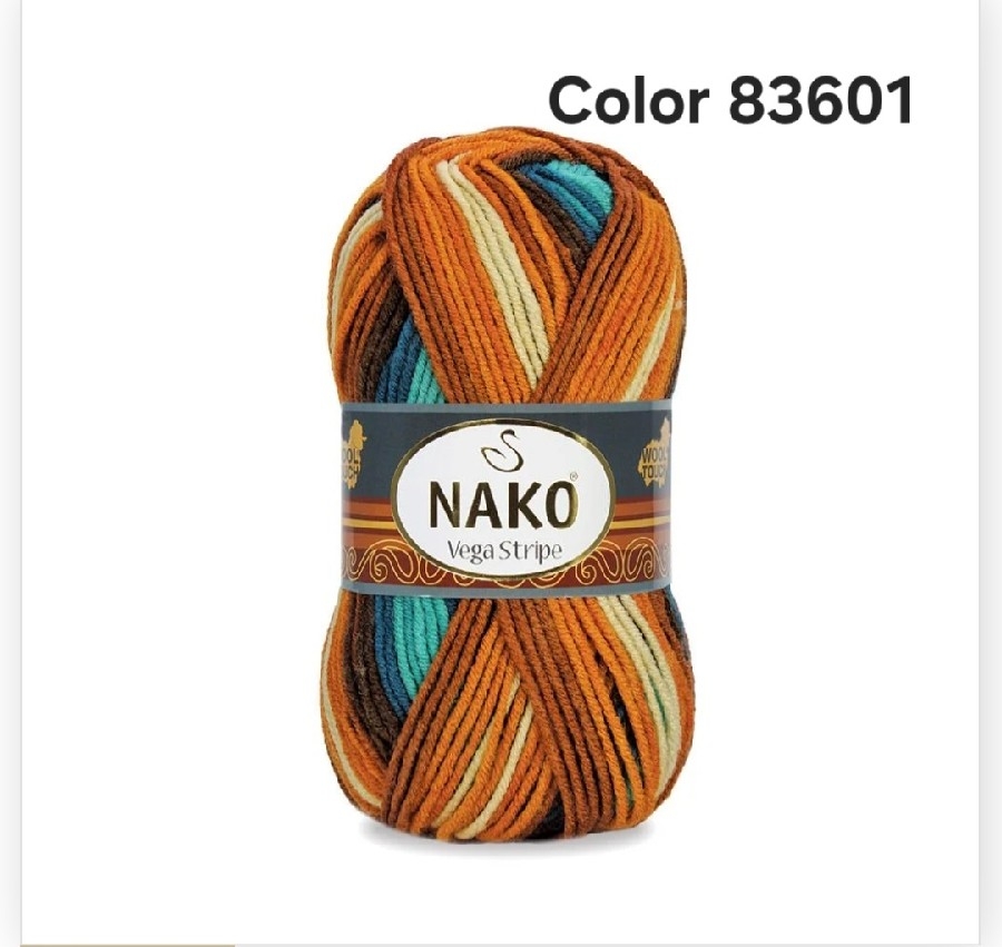 NAKO VEGA STRİPE COLOR 83601