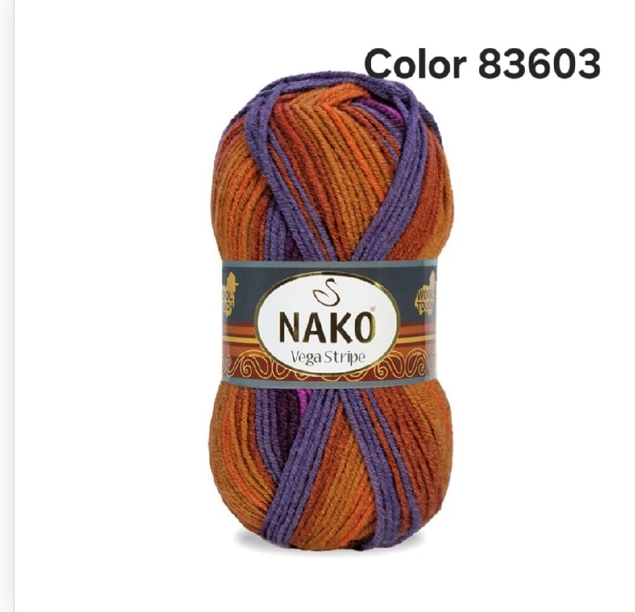 NAKO VEGA STRİPE COLOR 83603