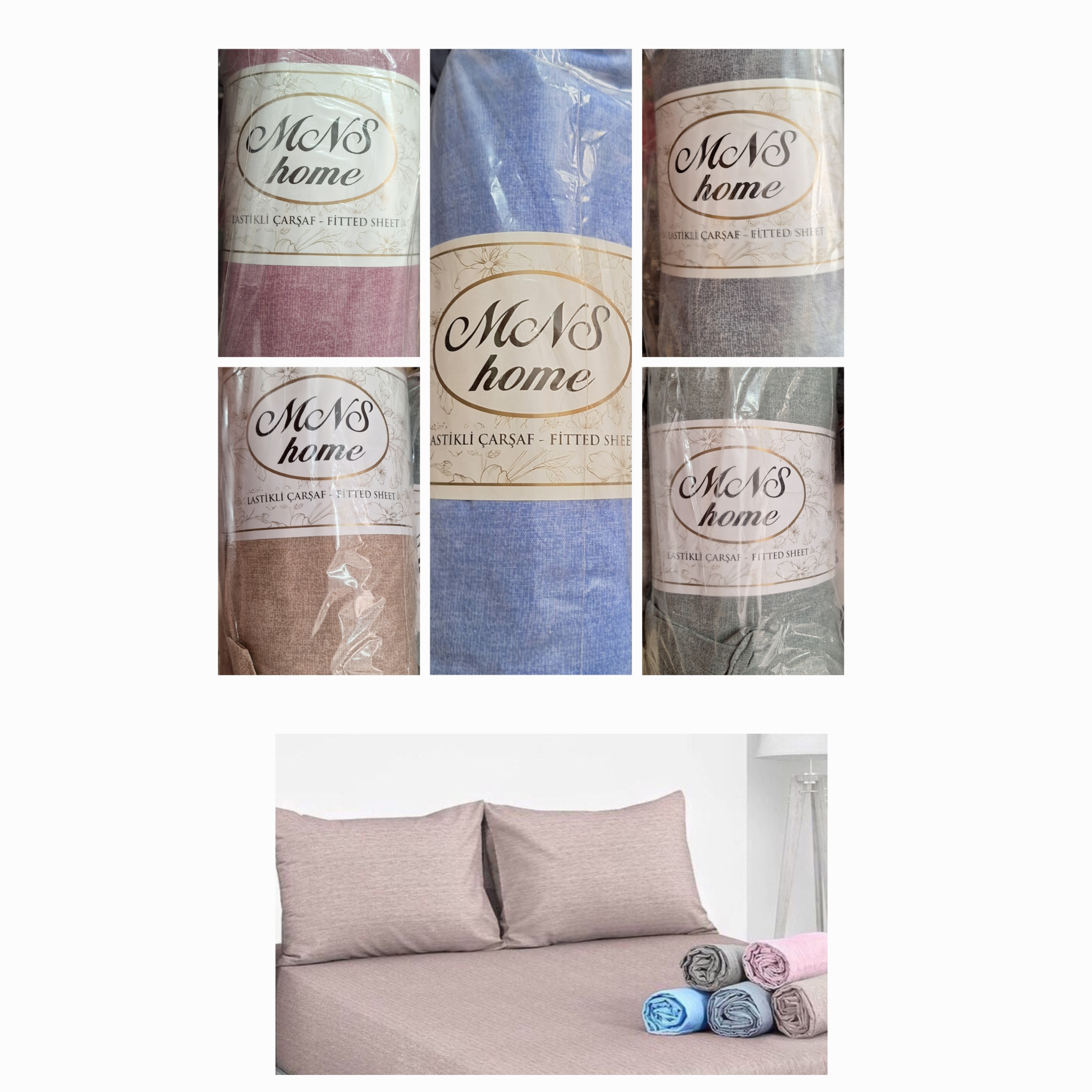 LASTİKLİ ÇARŞAF 180*200