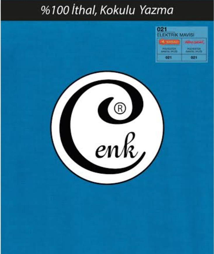 CENK YAZMA 90CM COLOR-021 ELEKTRİK MAVİSİ