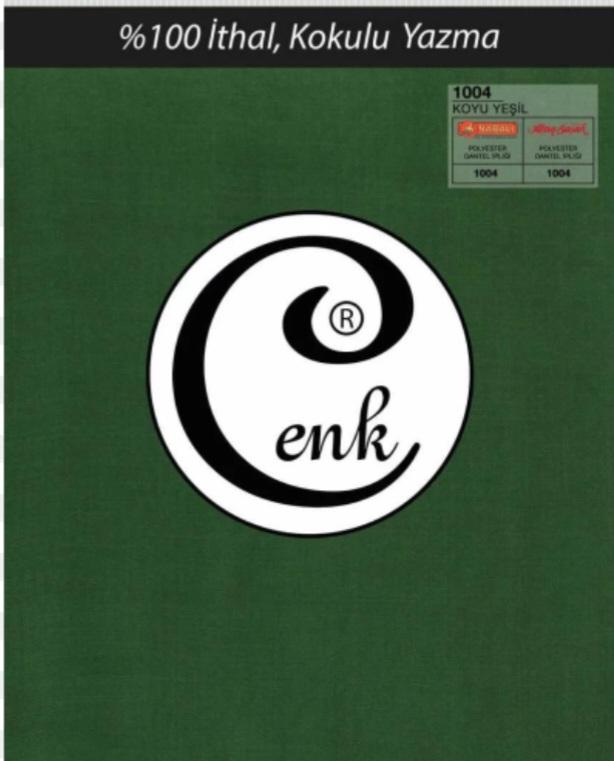 CENK YAZMA 90CM COLOR-1004 KOYU YEŞİL