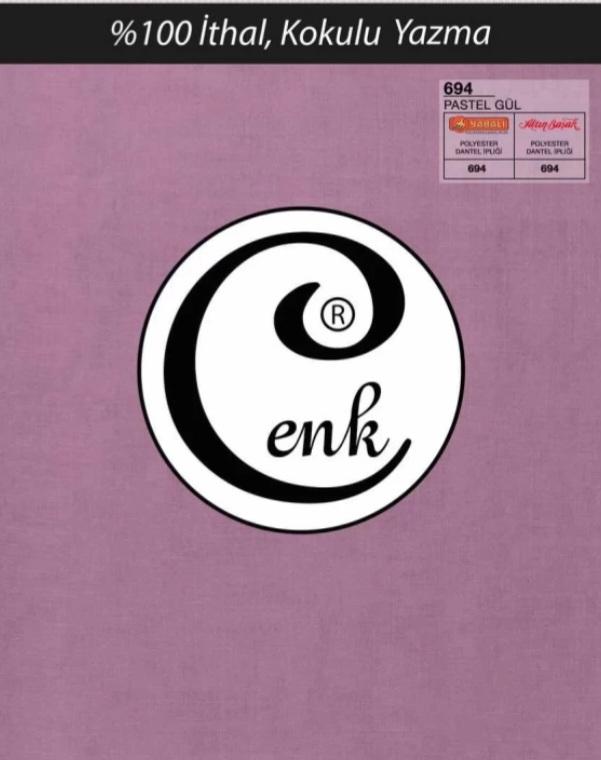 CENK YAZMA 90CM COLOR-694 PASTEL GÜL