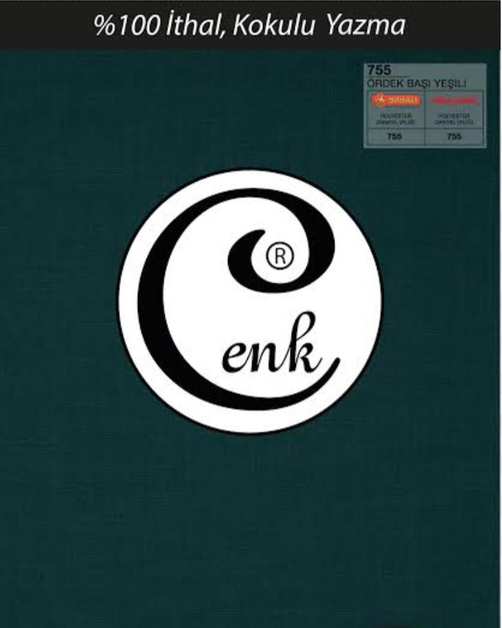 CENK YAZMA 90CM COLOR-755 ÖRDEK BAŞI YEŞİLİ