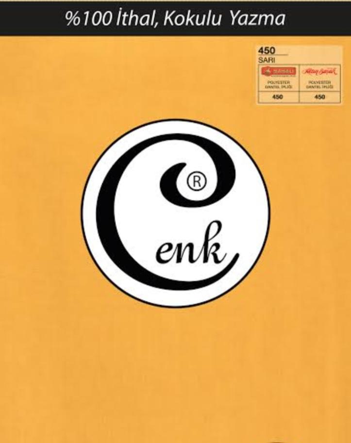 CENK YAZMA 90CM COLOR-450 SARI