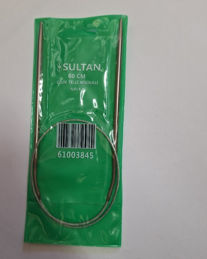 SULTAN MİSİNALI YUVARLAK 60 CM 4.00 NUMARA ŞİŞ
