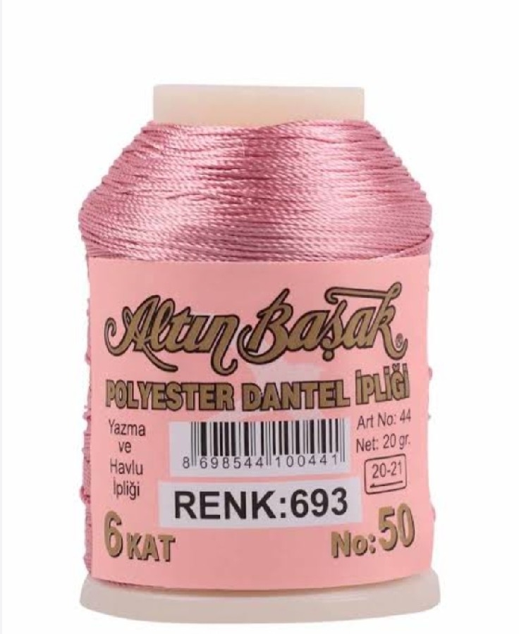 ALTINBAŞAK YAZMA OYA İPLİKLERİ RENK 693