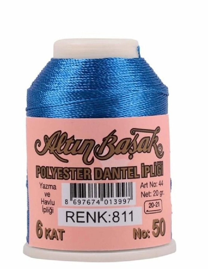 ALTINBAŞAK YAZMA OYA İPLİKLERİ RENK 811