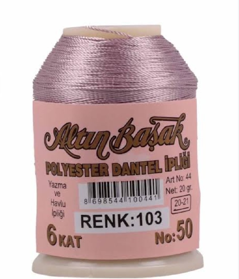 ALTINBAŞAK YAZMA OYA İPLİKLERİ RENK 103