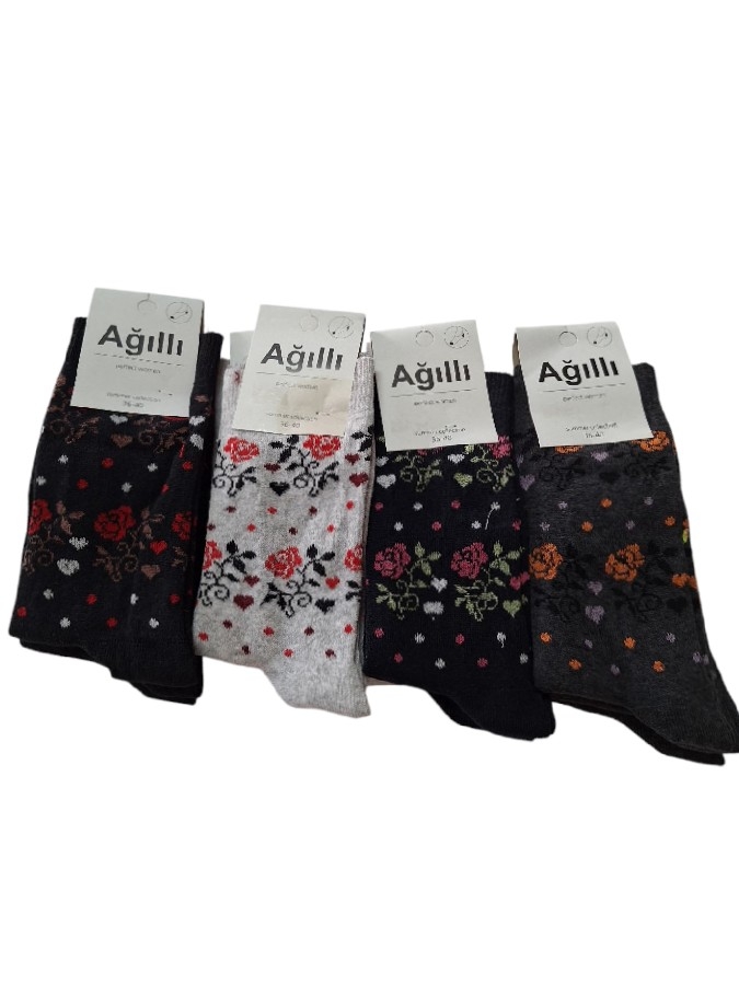 AĞILLI BAYAN ÇORAP ADET FİYATI